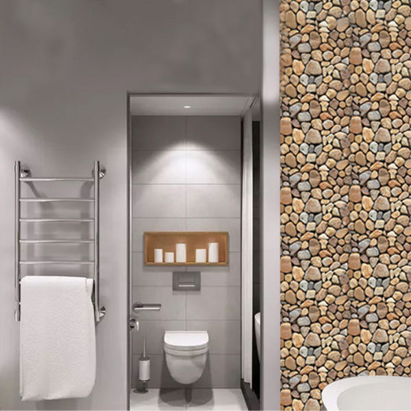 Stones3DWallpaper, three-dimensional sticker wallpaper, in imitation stone