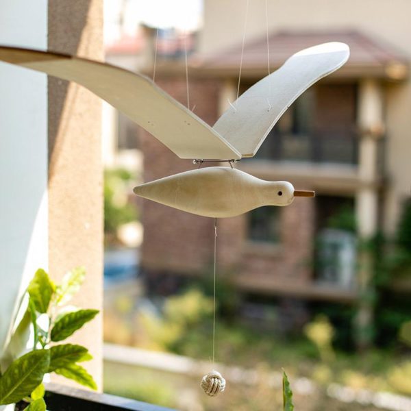 Pendenti ya Flying Seagull (Zawadi ya Siku ya Mama/Siku ya Baba)