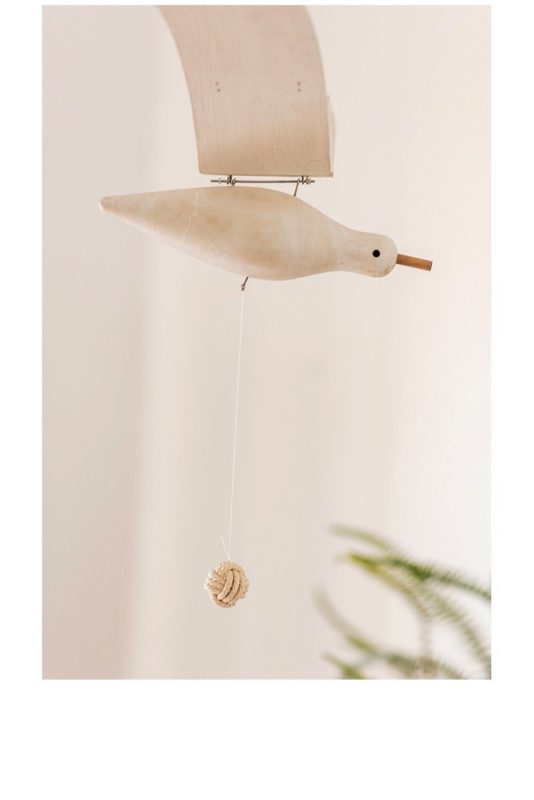 Pingente de gaivota voadora (presente de dia das mães/dia dos pais)