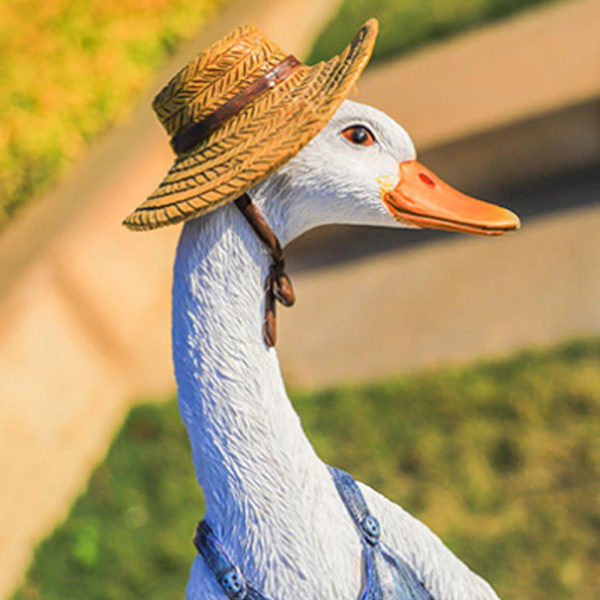 Mycolla ™ Resin Duck Ornaments Garden Animal Statue