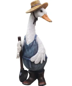 Mycolla™ Resin Duck Ornaments Garden Animal Statue
