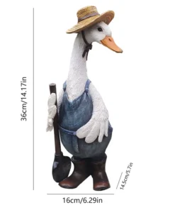 Mycolla™ Resin Duck Ornaments Garden Animal Statue
