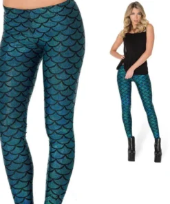 LEG SHAPING REFLECTIVE MERMAID LEGGINGS
