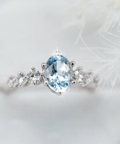 Oval Montana Sapphire Ring