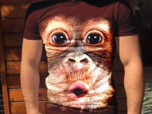 Father's Day Gift✨3D Printed Men's Animal Funny Orangutan T-Shirt