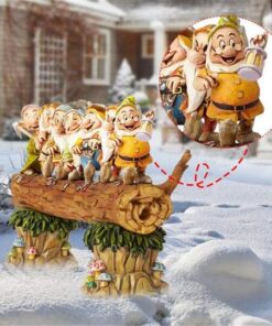 【1:3 ratio handmade】Seven dwarf trees gnome decorate the garden