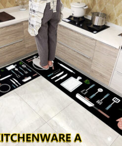 （Viime päivän kampanja - 50 % ALENNUS!!!）🔥2021 uusin 3D keittiön painettu liukumaton matto【Osta yksi, saat yhden ilmaiseksi】