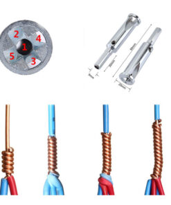 Father's Day Gift🔥50%OFF-TODAY🔥5-hole Universal Wire Stripping and Twisting Tool