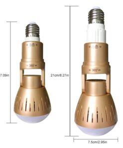 Light Bulb WiFi Security Camera