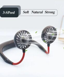 (❤️Oferta del Día de la Madre❤️ -50% de descuento)- Ventilador portátil para colgar en el cuello