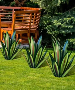 Pure metal+Hot Sales 50% Off-Red Tequila Agave-Perfect for garden decoration
