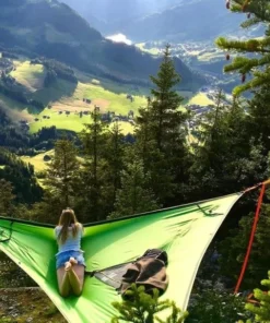 🔥(FATHER'S DAY SALE) MULTI-PERSON HAMMOCK- PATENTED 3 POINT DESIGN 40% OFF ！ ！ ！