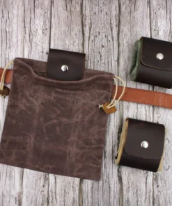 Leather and canvas bushcraft bag-🔥Save 50%