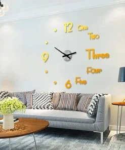 ⏳DIY DECORATIVE WALL CLOCK🕒
