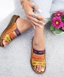 PERFECTWALK™ Tri Color Orthopedic Sandal