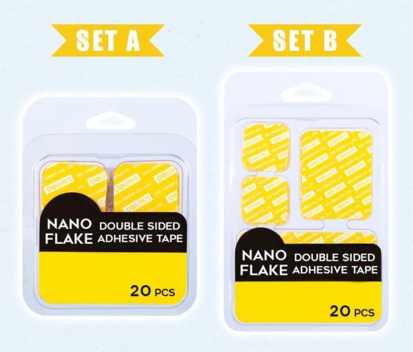 NANO FLAKE DOUBLE SIDED ADHESIVE TAPE