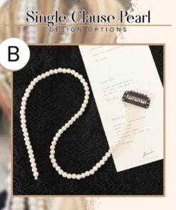 Pearl Tassel Hair Braid Chains