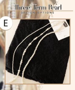 Pearl Tassel Hair Braid Chains