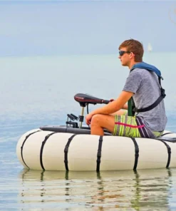 Bumper Boat | Portable Personal Watercraft(Including inflator, motor and assembly parts)