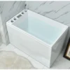 Square Freestanding Sitting Bathtub