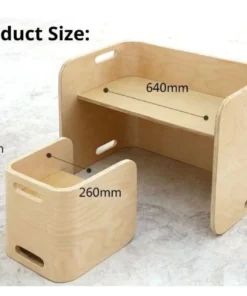 Wooden DIY Desk Set