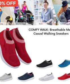 Zapatos deportivos para caminar para mujer Malla informal [COMPRE 2 - ENVÍO GRATIS]