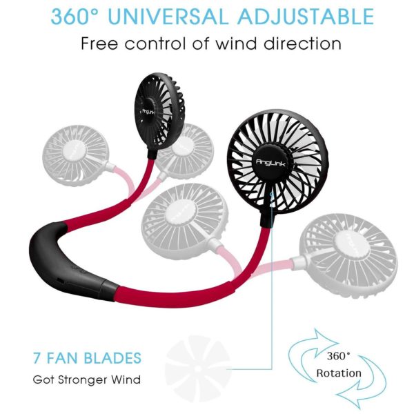 (❤️Mother's Day Sale❤️ -50%OFF)- Portable Hanging Neck Fan