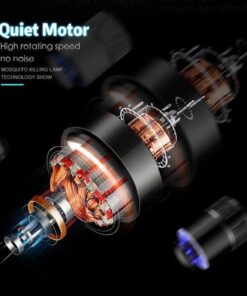 Mosquitoes Eliminator For Indoor And Outdoor With LED Light Noiseless And Nontoxic