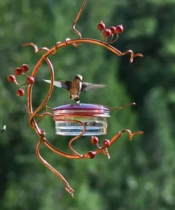 🔥50% OFF TODAY🔥Red Berries Hummingbird Feeder