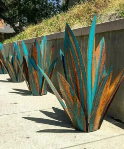 [Last day 50%OFF] Tequila Metal Agave Plant-Perfect for garden