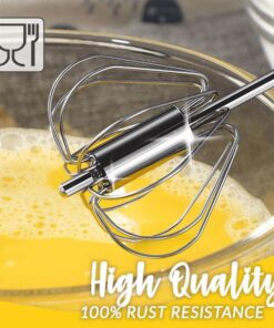 (🔥Clearance Sale - 50% OFF)Stainless Steel Semi- Automatic Whisk,Buy 2 Get 1 Free &Free Shipping