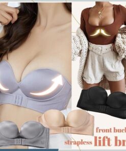 🔥BUMILI NG 2 SAVE $10🔥Strapless Front Buckle Lift Bra