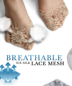 Ice Silk Lace Sock Pad