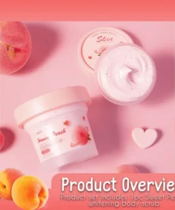 Sweet Peachy Whitening Body Scrub
