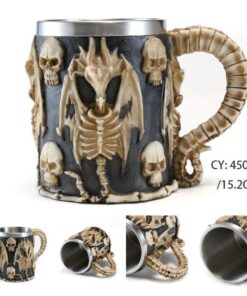 Necromancer Skull Mug