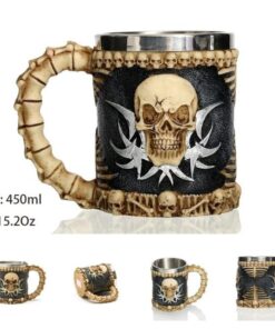 Necromancer Skull Mug