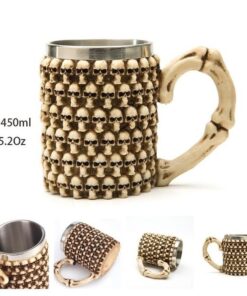 Necromancer Skull Mug