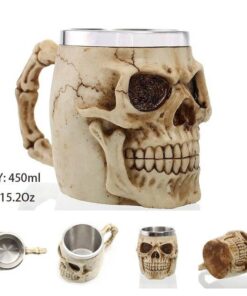 Necromancer Skull Mug