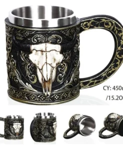Necromancer Skull Mug