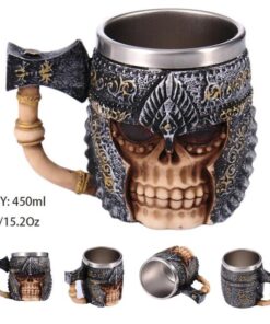 Necromancer Skull Mug
