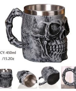 Necromancer Skull Mug