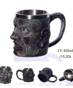 Necromancer Skull Mug
