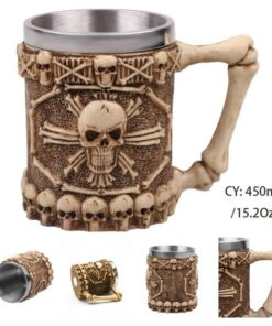 Necromancer Skull Mug