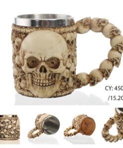 Necromancer Skull Mug
