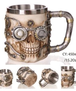Necromancer Skull Mug