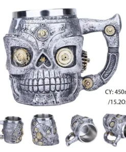 Necromancer Skull Mug