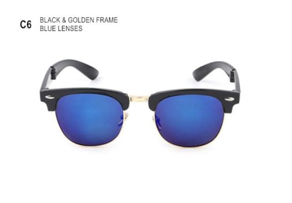 Klassische faltbare polarisierte Sonnenbrille