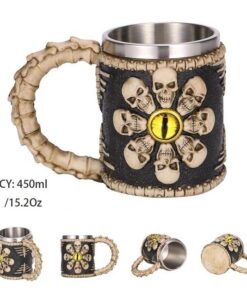 Necromancer Skull Mug