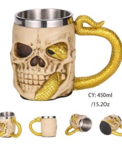 Necromancer Skull Mug
