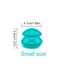 Rubber Massage Body Cups Vacuum Cupping Glasses Face Skin Lifting Body Facial Cups Anti Cellulite Chineses Cupping Therapy Tool